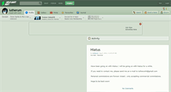 Desktop Screenshot of lutherum.deviantart.com