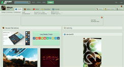 Desktop Screenshot of eboye.deviantart.com