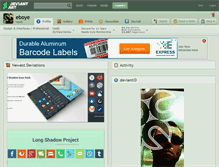 Tablet Screenshot of eboye.deviantart.com