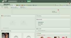 Desktop Screenshot of darkride23.deviantart.com