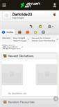 Mobile Screenshot of darkride23.deviantart.com