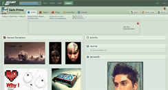 Desktop Screenshot of dark-prime.deviantart.com