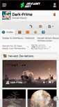 Mobile Screenshot of dark-prime.deviantart.com