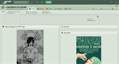 Desktop Screenshot of countdown-to-suicide.deviantart.com