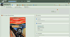 Desktop Screenshot of maximac333.deviantart.com