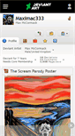 Mobile Screenshot of maximac333.deviantart.com