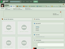 Tablet Screenshot of csicsa.deviantart.com