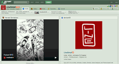 Desktop Screenshot of linedetail.deviantart.com
