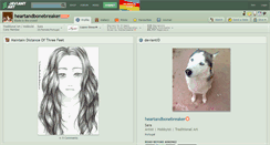 Desktop Screenshot of heartandbonebreaker.deviantart.com