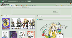 Desktop Screenshot of lumikeiju.deviantart.com