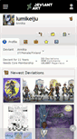 Mobile Screenshot of lumikeiju.deviantart.com