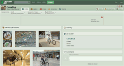Desktop Screenshot of corsablue.deviantart.com
