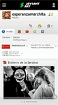 Mobile Screenshot of esperanzamarchita.deviantart.com