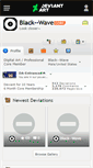 Mobile Screenshot of black--wave.deviantart.com