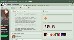 Desktop Screenshot of legion-of-tg-artists.deviantart.com