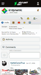 Mobile Screenshot of 61dynamic.deviantart.com