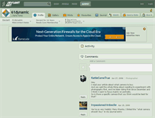 Tablet Screenshot of 61dynamic.deviantart.com