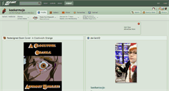 Desktop Screenshot of keekermojo.deviantart.com