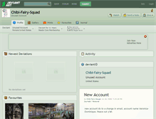 Tablet Screenshot of chibi-fairy-squad.deviantart.com