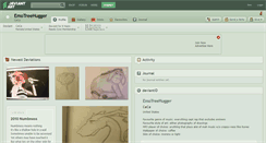 Desktop Screenshot of emotreehugger.deviantart.com