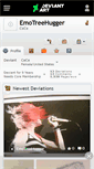 Mobile Screenshot of emotreehugger.deviantart.com