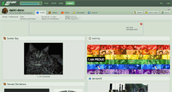 Desktop Screenshot of dakki-dono.deviantart.com