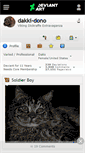 Mobile Screenshot of dakki-dono.deviantart.com