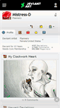 Mobile Screenshot of mistress-d.deviantart.com