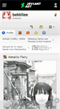 Mobile Screenshot of bekkilee.deviantart.com