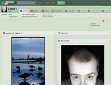 Tablet Screenshot of coop81.deviantart.com