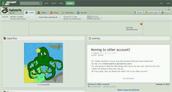 Desktop Screenshot of haileie96.deviantart.com