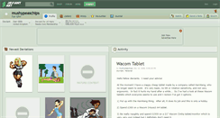Desktop Screenshot of mushypeaschips.deviantart.com