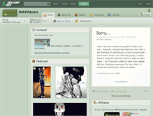 Tablet Screenshot of not4views.deviantart.com