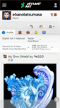 Mobile Screenshot of ebanotatsumasa.deviantart.com