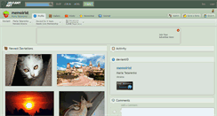 Desktop Screenshot of memoirist.deviantart.com