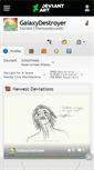 Mobile Screenshot of galaxydestroyer.deviantart.com