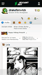 Mobile Screenshot of drakefenwick.deviantart.com