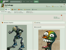 Tablet Screenshot of mechabuggy.deviantart.com