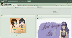 Desktop Screenshot of flordecristal.deviantart.com