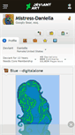 Mobile Screenshot of mistress-daniella.deviantart.com