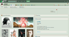 Desktop Screenshot of jc-diaz.deviantart.com