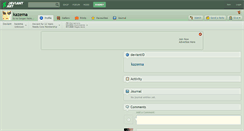 Desktop Screenshot of kazema.deviantart.com