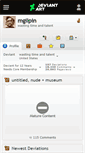 Mobile Screenshot of mgilpin.deviantart.com