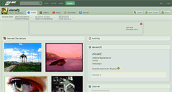 Desktop Screenshot of elenadj.deviantart.com