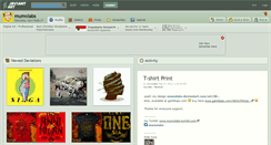 Desktop Screenshot of mumolabs.deviantart.com
