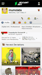 Mobile Screenshot of mumolabs.deviantart.com
