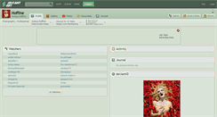 Desktop Screenshot of hoffine.deviantart.com