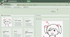 Desktop Screenshot of chibiharuru.deviantart.com