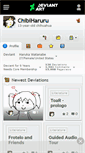 Mobile Screenshot of chibiharuru.deviantart.com