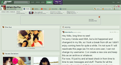 Desktop Screenshot of miriam-the-fox.deviantart.com